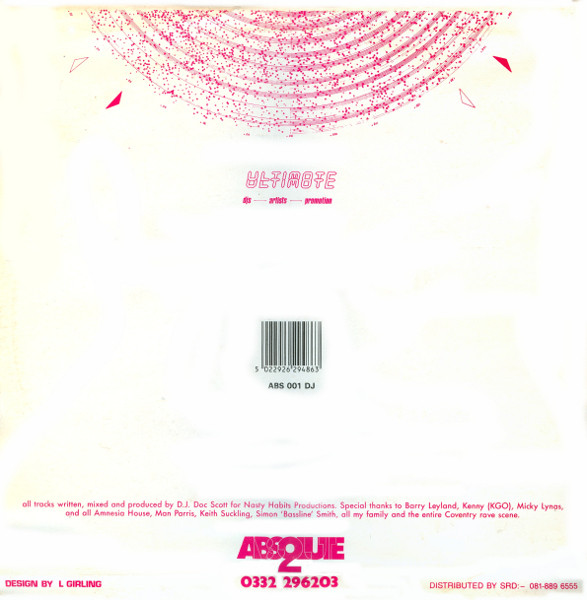 Doc Scott - The N.H.S EP (1991) - Image 2