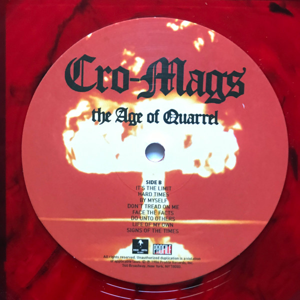 Cro-Mags - The Age Of Quarrel (2021) - Image 4