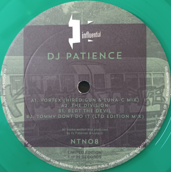 DJ Patience - Vortex EP (2025)