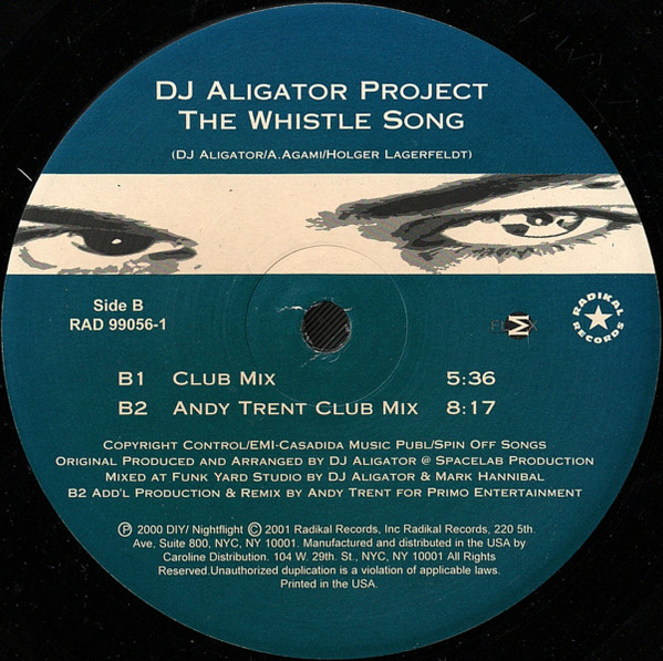 DJ Aligator Project - The Whistle Song (2000) - Image 2