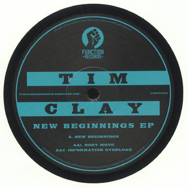 Tim Clay (3) - New Beginnings EP (2024)