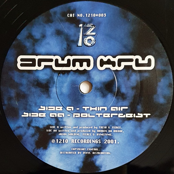 Drum Kru - Thin Air / Poltergeist (2001) - Image 5