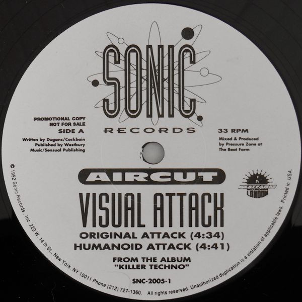 Aircut - Visual Attack (1992)