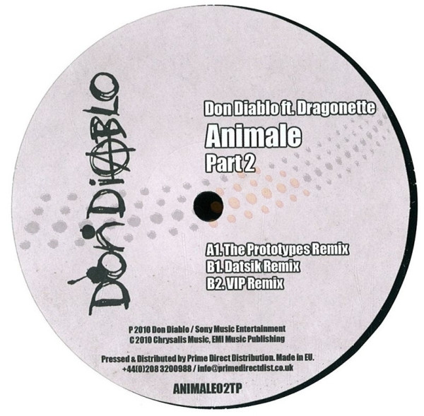Don Diablo, Dragonette - Animale Part 2 (2010) - Image 2