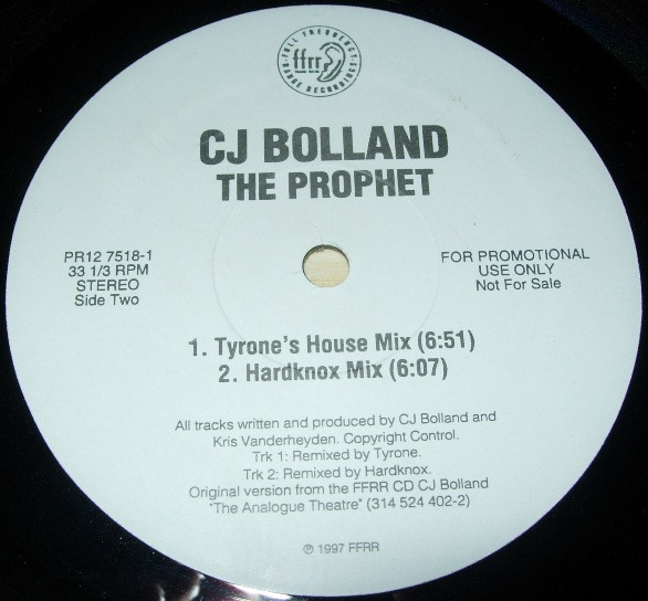 CJ Bolland - The Prophet (1997) - Image 2