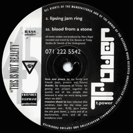 T.Power - This Is Not Reality (1994)