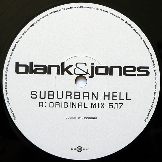 Blank & Jones - Suburban Hell (2002) - Image 2