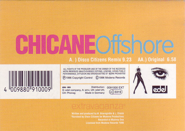 Chicane - Offshore (1996) - Image 7