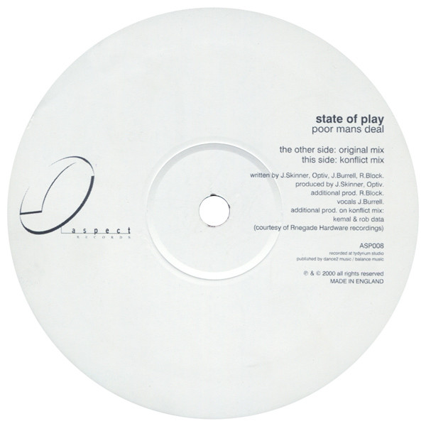 State Of Play - Poor Mans Deal (2000) - Image 4