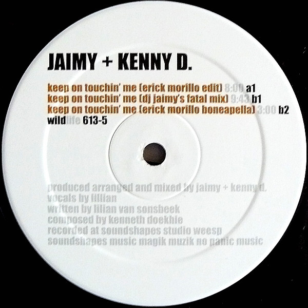 Jaimy & Kenny D. - Keep On Touchin' Me (Mixes) (2002) - Image 5