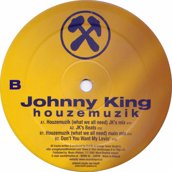Johnny King - Houzemuzik (2002) - Image 3