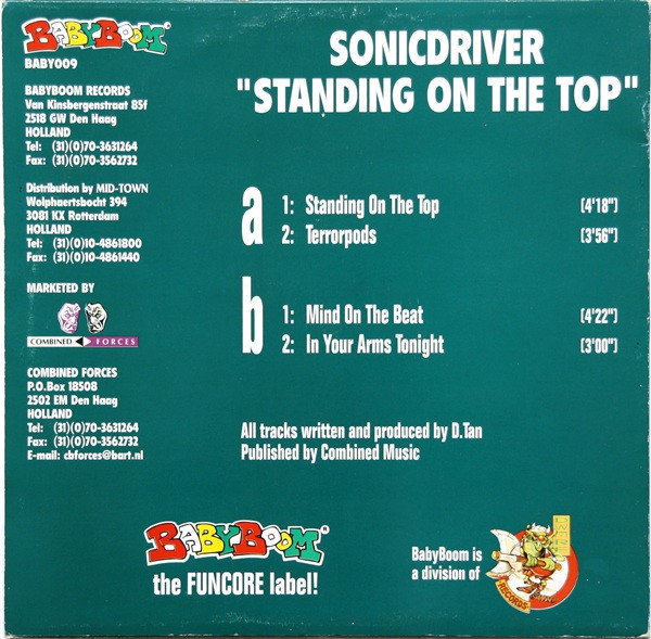 Sonicdriver - Standing On The Top (1995) - Image 3