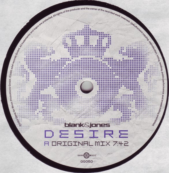 Blank & Jones - Desire (Part 1) (2002) - Image 3