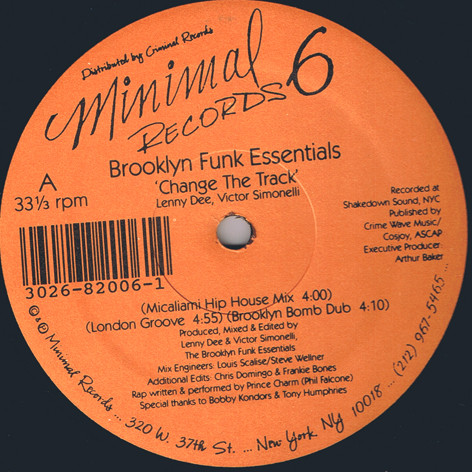 Brooklyn Funk Essentials (2) - Change The Track (1988)