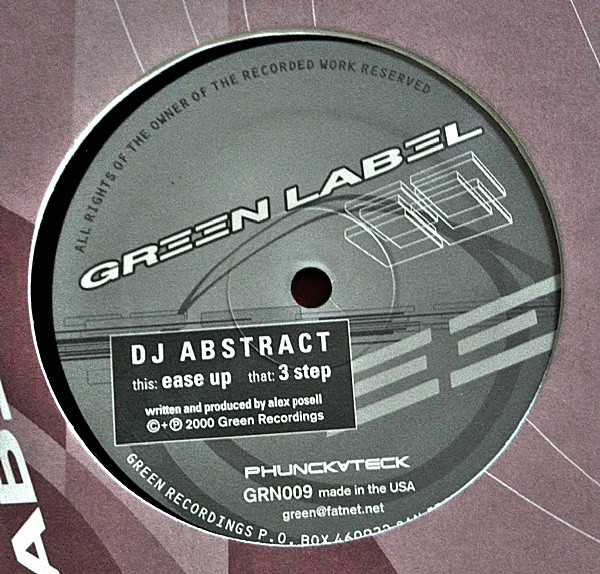 DJ Abstract - Ease Up / 3 Step (2000)