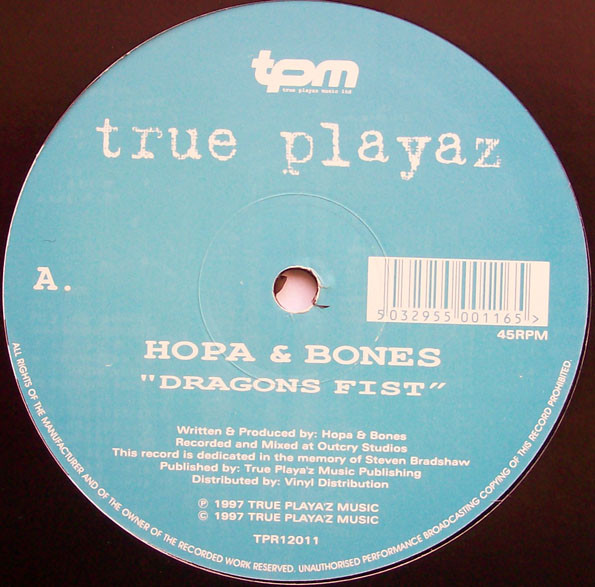 Hopa & Bones - Dragons Fist / Voices (1997)