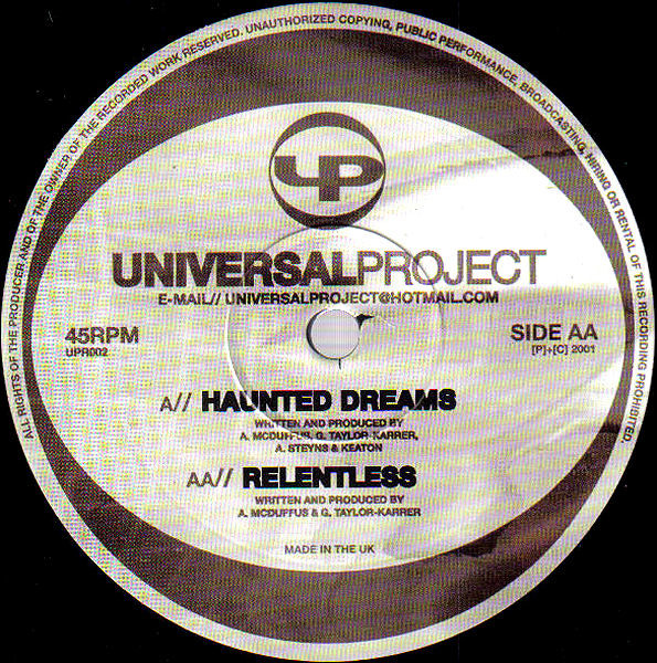 Universal Project - Haunted Dreams / Relentless (2001)