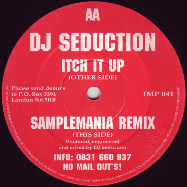 DJ Seduction - Itch It Up / Samplemania (Remix) (1995)