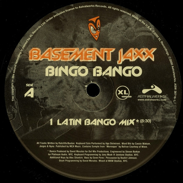 Basement Jaxx - Bingo Bango (2000) - Image 3