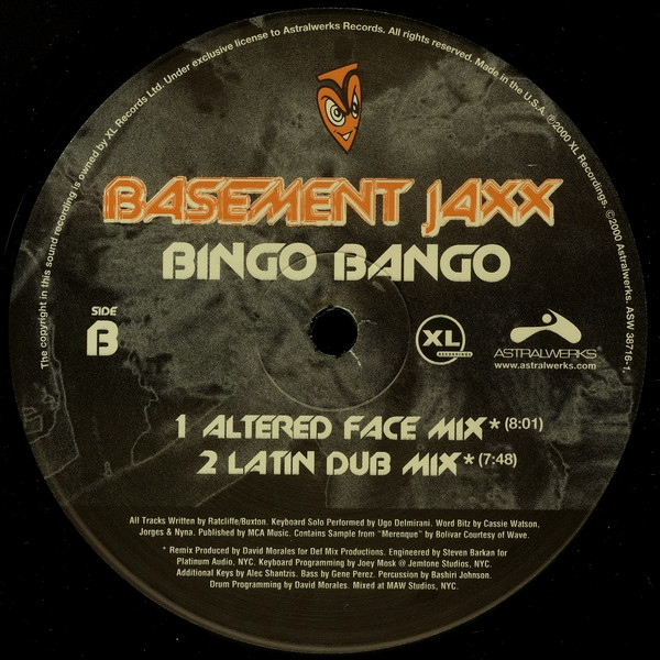 Basement Jaxx - Bingo Bango (2000) - Image 4