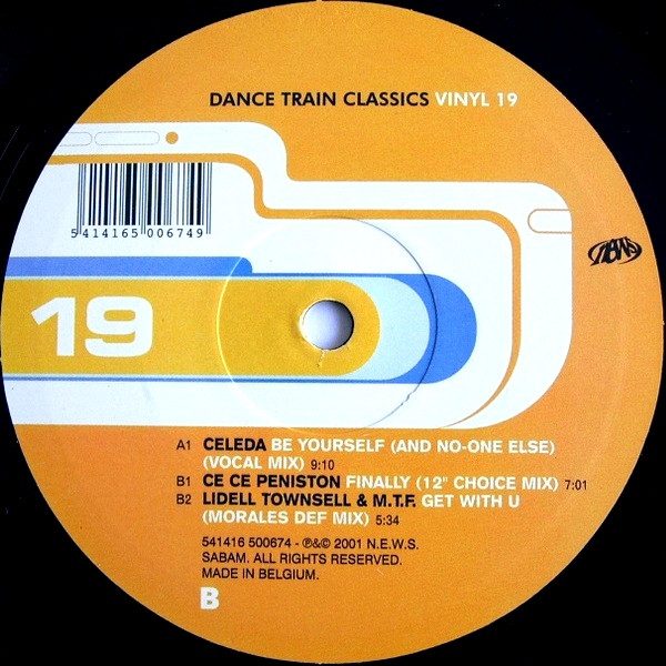 Various - Dance Train Classics Vinyl 19 (2001) - Image 4