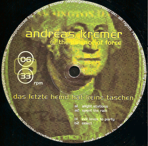 Andreas Kremer - Das Letzte Hemd Hat Keine Taschen (2001)