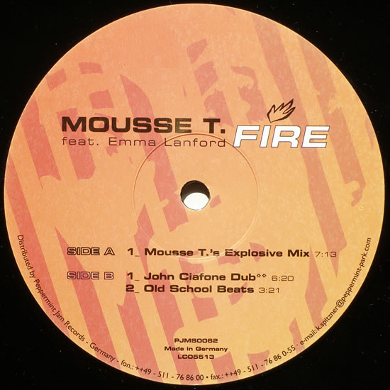 Mousse T. - Fire (2002) - Image 4