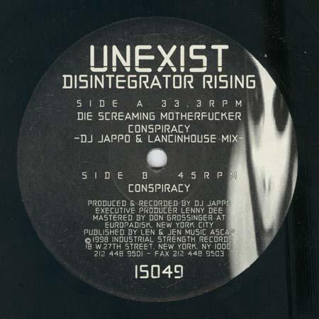 Unexist - Disintegrator Rising (1998)