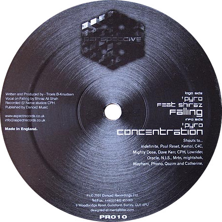 Pyro, Shiraz Ali Shah, Pyro - Falling / Concentration (2001)