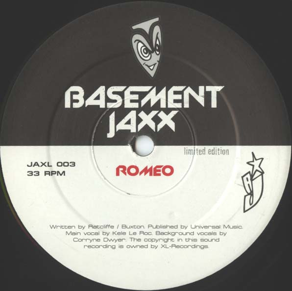 Basement Jaxx - Romeo / Where's Your Head At (2001) - Image 3
