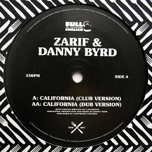 Zarif, Danny Byrd - California (2009)