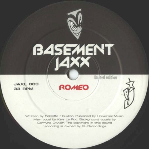 Basement Jaxx - Romeo / Where's Your Head At (2001)