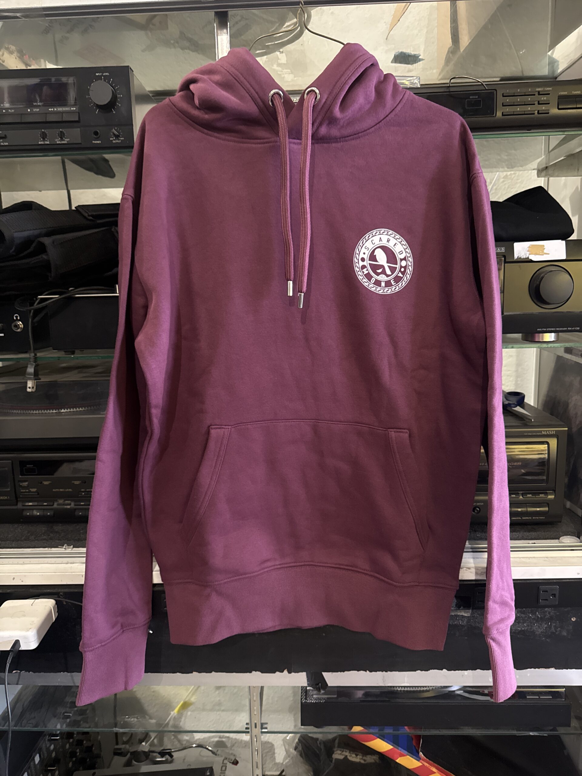 Scared Money Records Burgundy