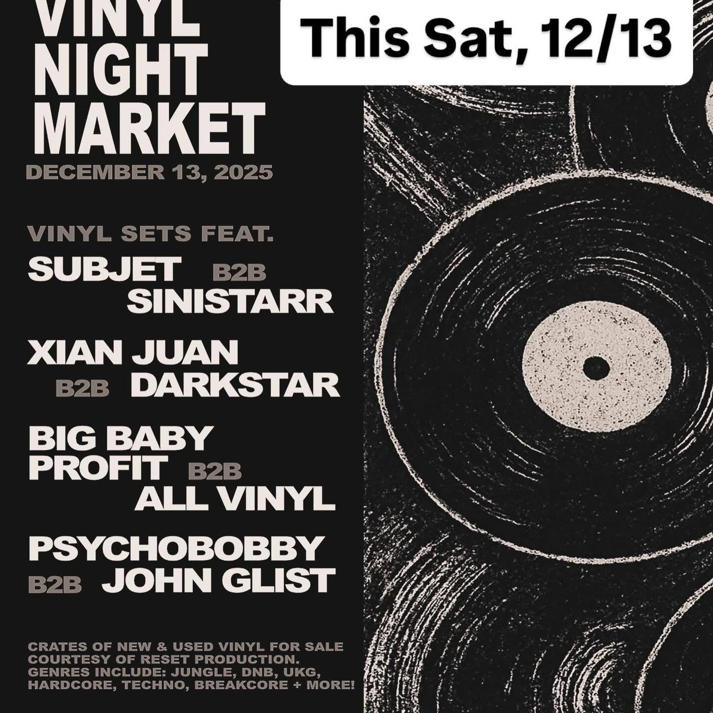 Reset Presents flyer