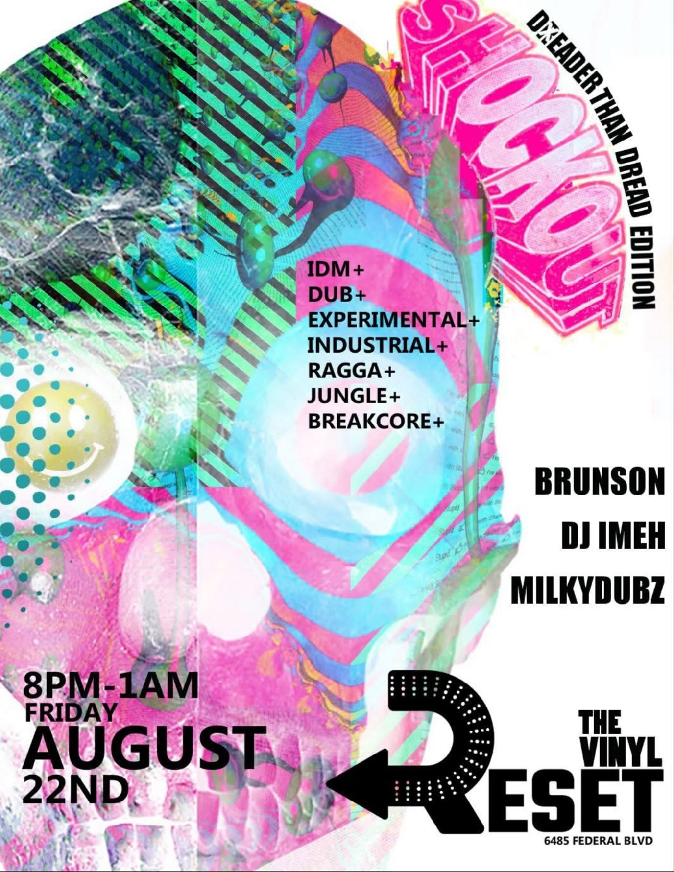 Reset Presents flyer