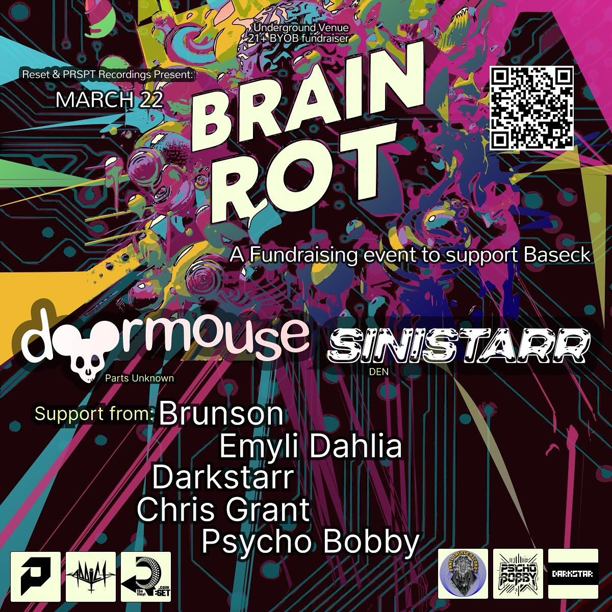 Reset Presents flyer