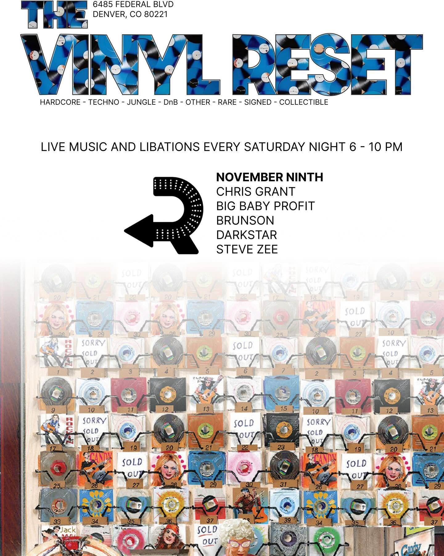 Reset Presents flyer