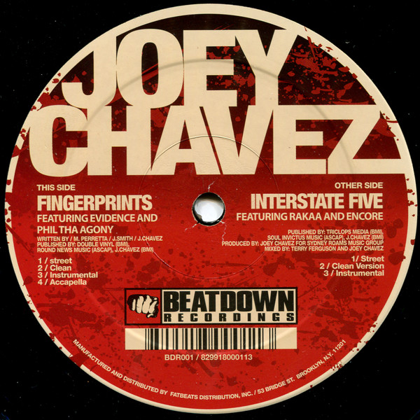Joey Chavez - Fingerprints / Interstate Five (2003) - Image 2