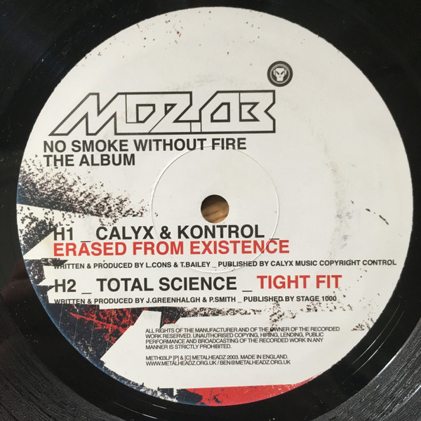 Various - MDZ.03 Metalheadz Presents _ No Smoke Without Fire (2003) - Image 10