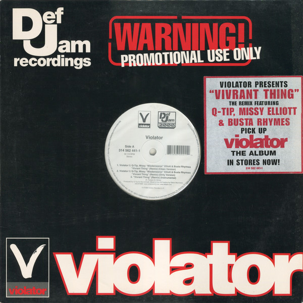 Violator (3), Q-Tip - Vivrant Thing (Remixes) (1999)