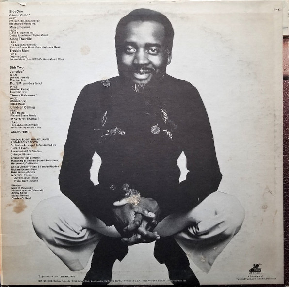 Ahmad Jamal - Jamalca (1974) - Image 2