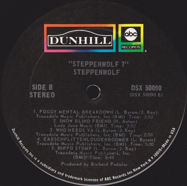 Steppenwolf - Steppenwolf 7 (1970) - Image 6