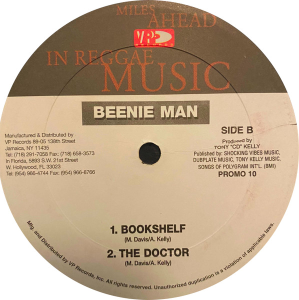 Beenie Man - Pride & Joy / Bookshelf / The Doctor - Image 2
