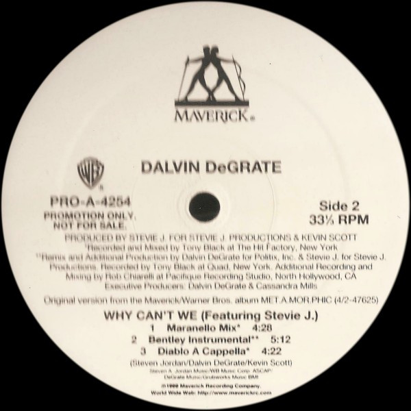 Dalvin DeGrate - Why Can't We (1999) - Image 2