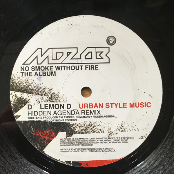 Various - MDZ.03 Metalheadz Presents _ No Smoke Without Fire (2003) - Image 6