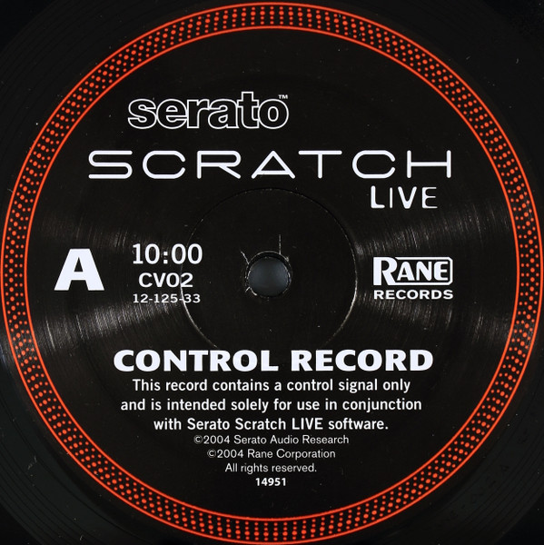 No Artist - Serato Scratch Live Control Record Second Edition (2004) - Image 3