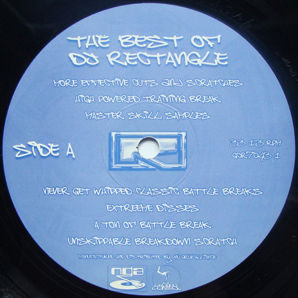 DJ Rectangle - The Best Of DJ Rectangle (2001) - Image 3