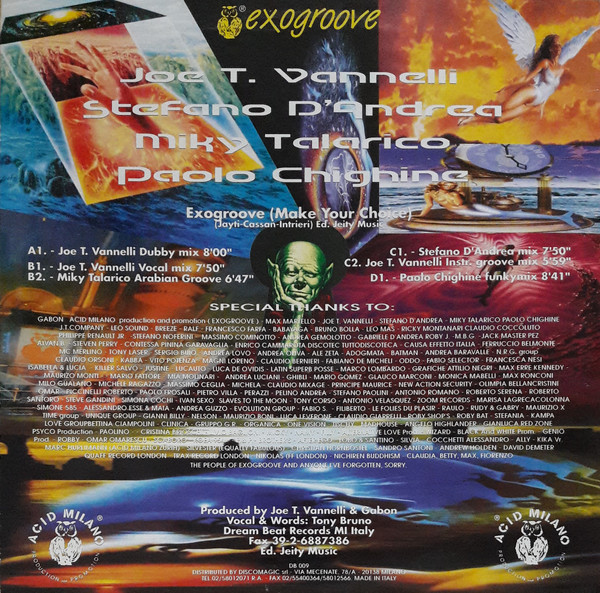Tony Bruno - Exogroove (1995) - Image 2