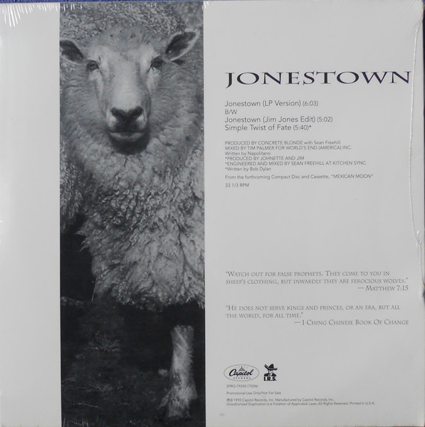 Concrete Blonde - Jonestown (1993) - Image 2