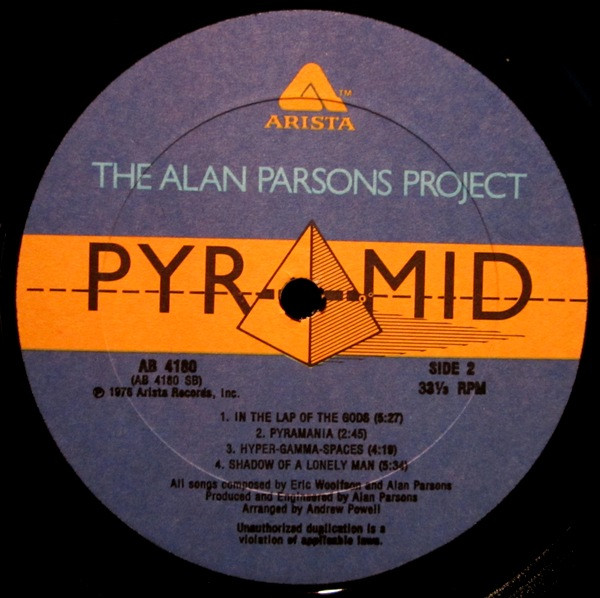 The Alan Parsons Project - Pyramid (1978) - Image 4